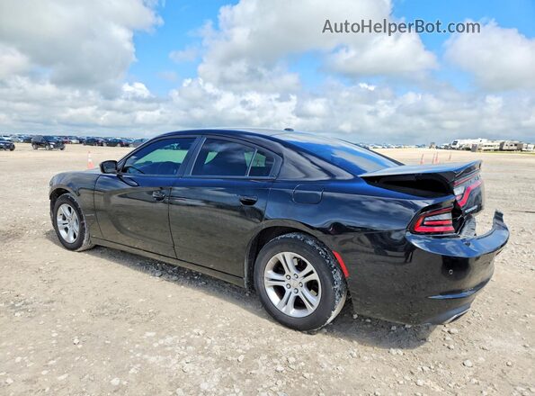 2C3CDXBG5KH707800 2019 DODGE CHARGER Black Trasero izquierdo
