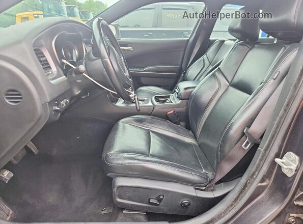 2C3CDXBG5KH709935 2019 DODGE CHARGER Серый Вид салона спереди