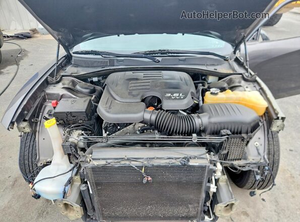 2C3CDXBG5KH709935 2019 DODGE CHARGER Серый Вид задней части салона