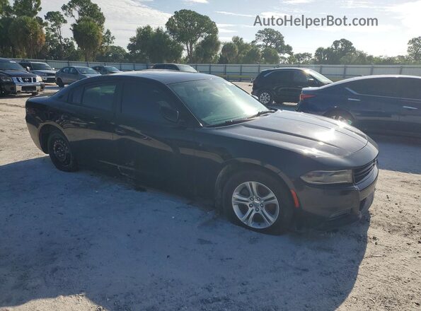 2C3CDXBG5KH710163 2019 DODGE CHARGER Black Front right