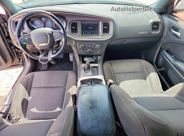 2C3CDXBG5KH710163 2019 DODGE CHARGER Black Dashboard view