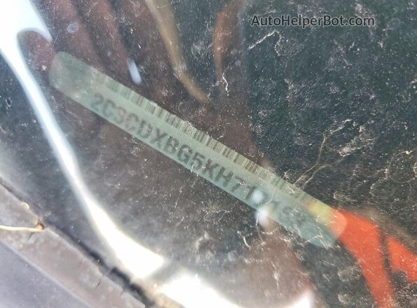 2C3CDXBG5KH710163 2019 DODGE CHARGER Black Engine compartment view