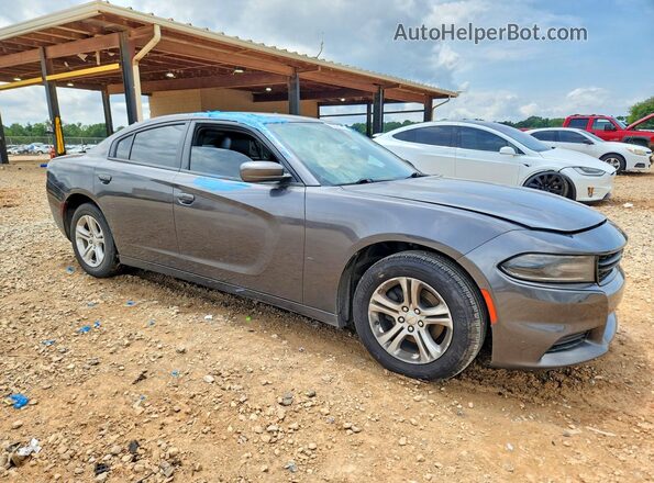 2C3CDXBG5KH724676 2019 DODGE CHARGER Gray Przód prawy
