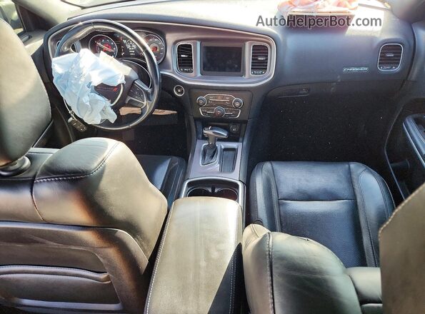 2C3CDXBG5KH748282 2019 DODGE CHARGER Gray Vista del salpicadero