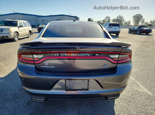 2C3CDXBG5KH748282 2019 DODGE CHARGER Gray Vista trasera