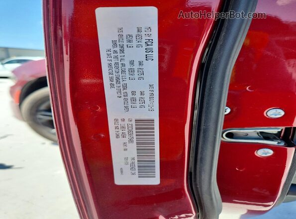 2C3CDXBG5KH754891 2019 DODGE CHARGER Темно-бордовый Вид подкапотного пространства