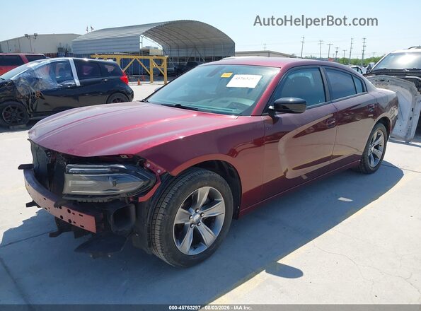 2C3CDXBG5LH136357 2020 DODGE CHARGER Maroon წინა მარცხენა ხედი სამი მეოთხედიდან