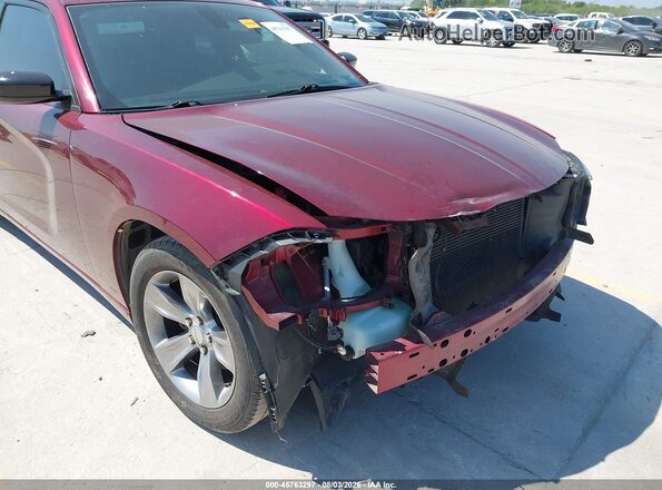 2C3CDXBG5LH136357 2020 DODGE CHARGER Maroon წინა ხედი