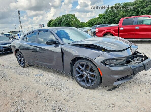 2C3CDXBG5LH136911 2020 DODGE CHARGER Gray Front right