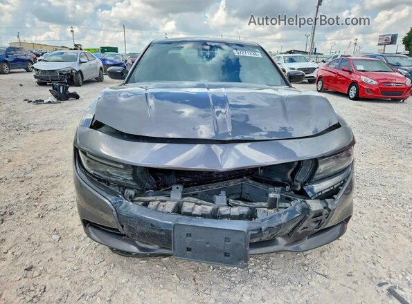 2C3CDXBG5LH136911 2020 DODGE CHARGER Gray Front view