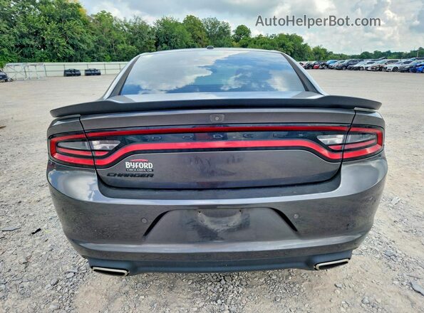 2C3CDXBG5LH136911 2020 DODGE CHARGER Gray Rear view