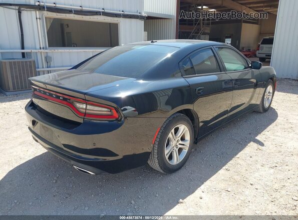 2C3CDXBG5LH139601 2020 DODGE CHARGER Black Հետևի աջ