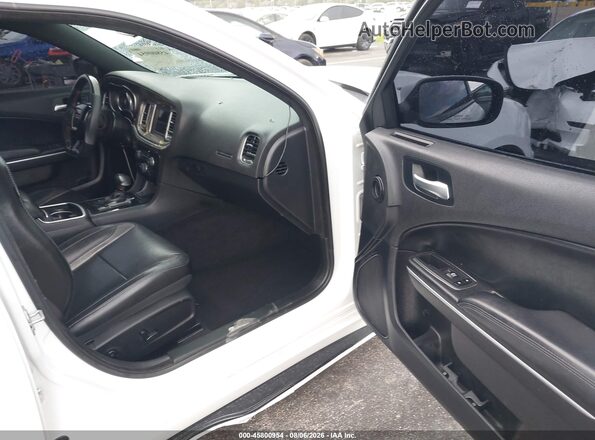 2C3CDXBG5MH541717 2021 DODGE CHARGER White Widok wnętrza z przodu