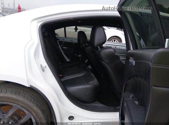 2C3CDXBG5MH575463 2021 DODGE CHARGER White Vista de la etiqueta del VIN