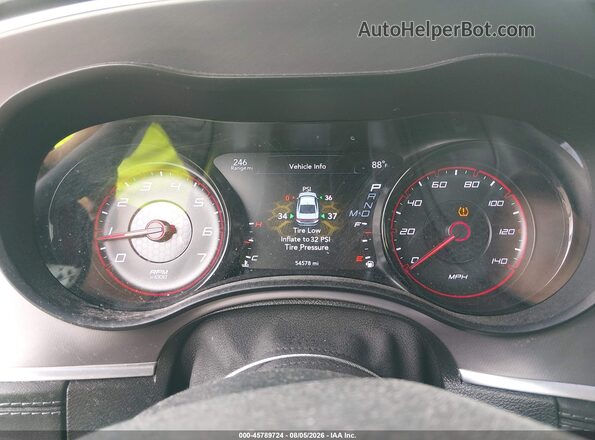 2C3CDXBG5MH575463 2021 DODGE CHARGER White Vista de los asientos traseros