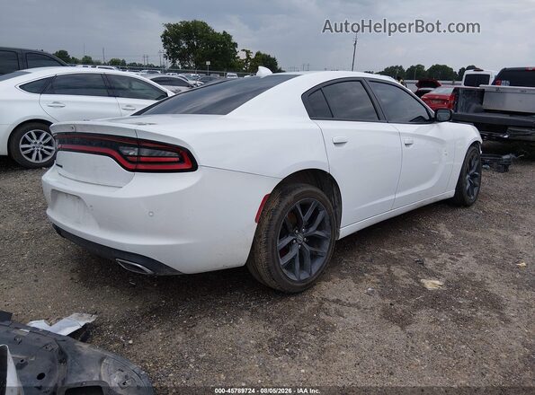 2C3CDXBG5MH575463 2021 DODGE CHARGER White Trasero derecho