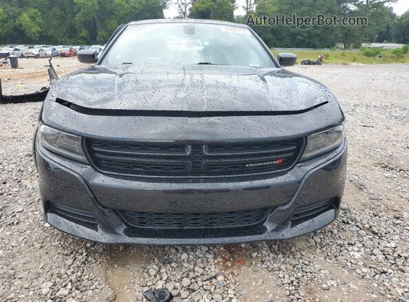 2C3CDXBG5NH250720 2022 DODGE CHARGER Black Widok z przodu