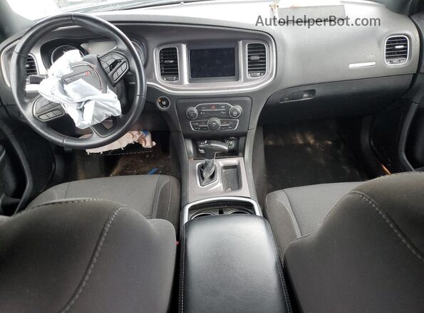 2C3CDXBG5NH250720 2022 DODGE CHARGER Black Widok deski rozdzielczej