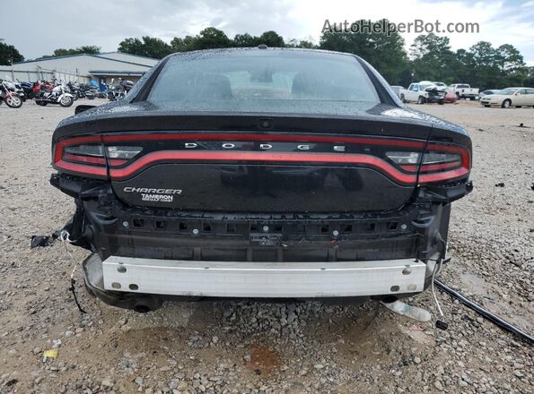 2C3CDXBG5NH250720 2022 DODGE CHARGER Black Widok z tyłu