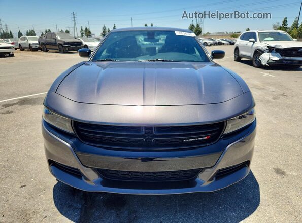 2C3CDXBG5PH555475 2023 DODGE CHARGER Gray Вид спереду
