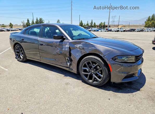 2C3CDXBG5PH555475 2023 DODGE CHARGER Gray Передня права чверть