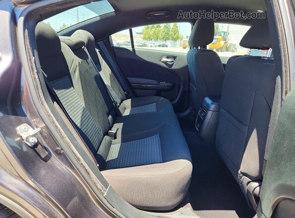 2C3CDXBG5PH555475 2023 DODGE CHARGER Gray Вид задніх сидінь
