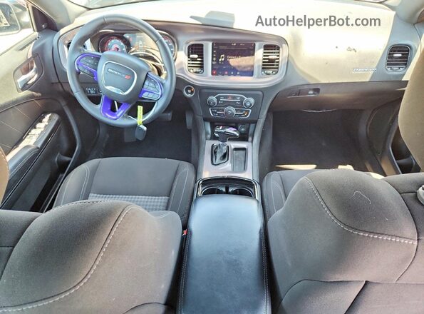 2C3CDXBG5PH555475 2023 DODGE CHARGER Gray Вид панелі приладів