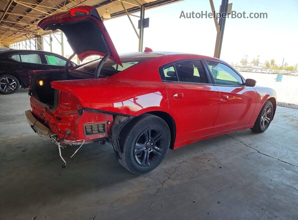 2C3CDXBG5PH643457 2023 DODGE CHARGER Red უკანა მარჯვენა