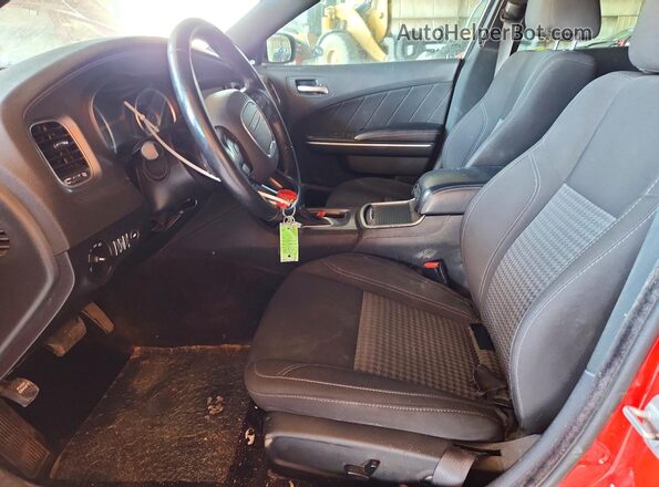 2C3CDXBG5PH643457 2023 DODGE CHARGER Red წინა სალონის ხედი