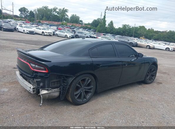 2C3CDXBG6GH205448 2016 DODGE CHARGER Black Задня права чверть