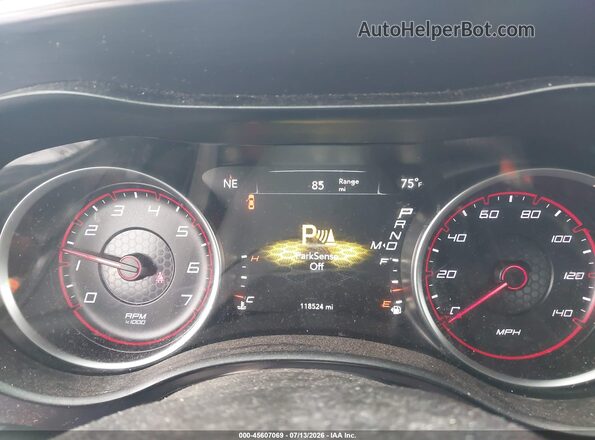 2C3CDXBG6GH228096 2016 DODGE CHARGER White უკანა სავარძლების ხედი