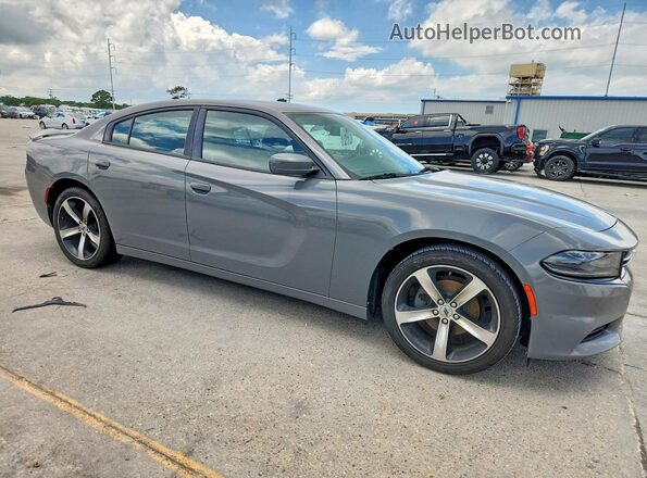 2C3CDXBG6HH642352 2017 DODGE CHARGER Gray წინა მარჯვენა