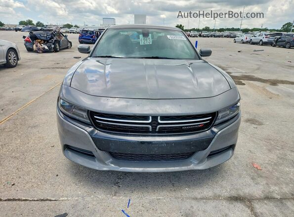 2C3CDXBG6HH642352 2017 DODGE CHARGER Gray წინა ხედი