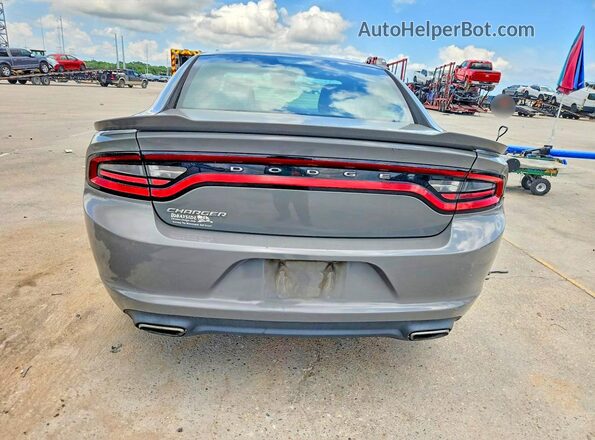 2C3CDXBG6HH642352 2017 DODGE CHARGER Gray უკანა ხედი