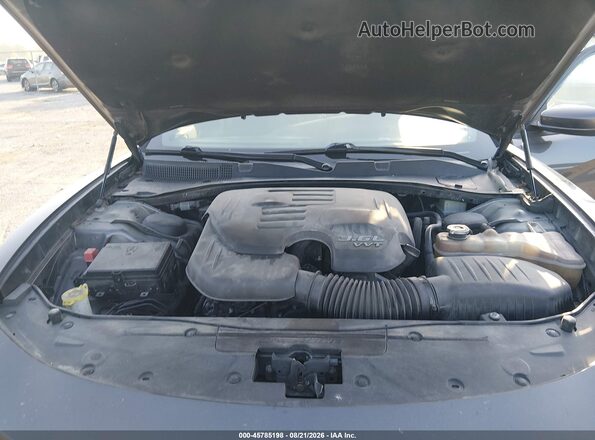 2C3CDXBG6HH654565 2017 DODGE CHARGER Gray Вид ззаду