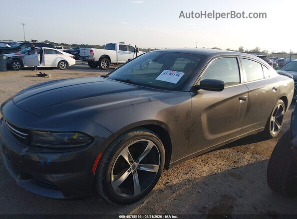 2C3CDXBG6HH654565 2017 DODGE CHARGER Gray Панорамний вид салону 360°