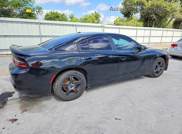 2C3CDXBG6JH150815 2018 DODGE CHARGER Черный Задняя правая четверть