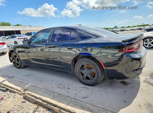 2C3CDXBG6JH150815 2018 DODGE CHARGER Черный Задняя левая четверть