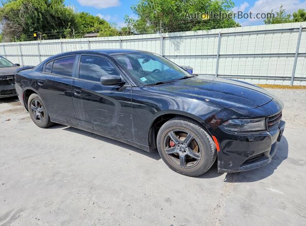 2C3CDXBG6JH150815 2018 DODGE CHARGER Черный Передняя правая четверть
