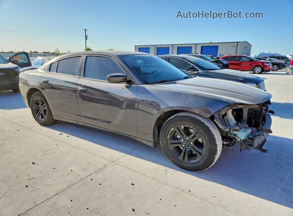 2C3CDXBG6JH173477 2018 DODGE CHARGER Charcoal Przód prawy