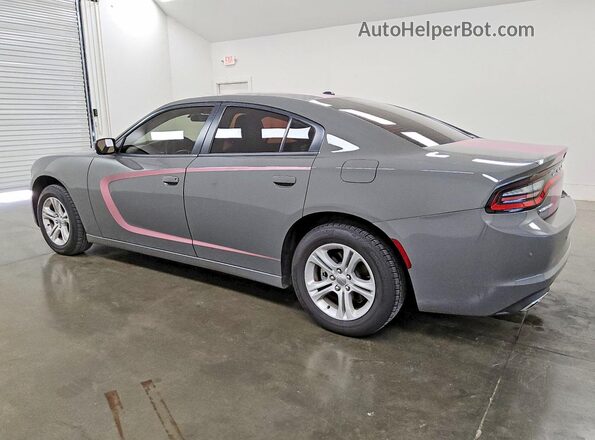 2C3CDXBG6JH173723 2018 DODGE CHARGER Gray უკანა მარცხენა