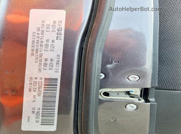 2C3CDXBG6JH319344 2018 DODGE CHARGER Gray Engine compartment view