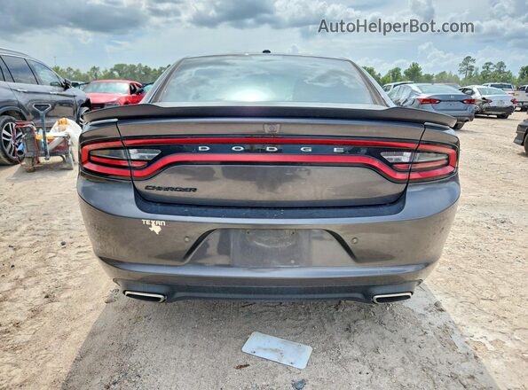 2C3CDXBG6KH615191 2019 DODGE CHARGER Gray Widok z tyłu