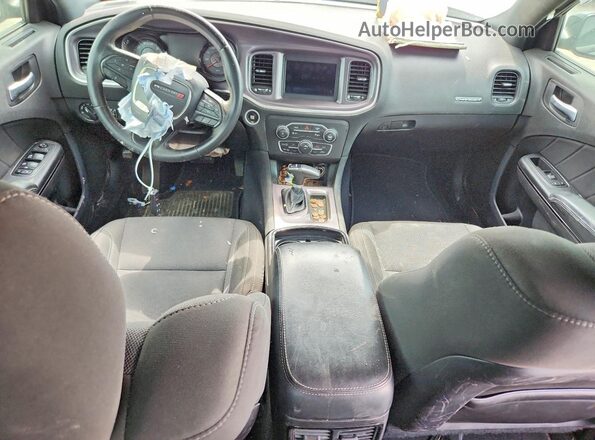 2C3CDXBG6KH615191 2019 DODGE CHARGER Gray Widok deski rozdzielczej