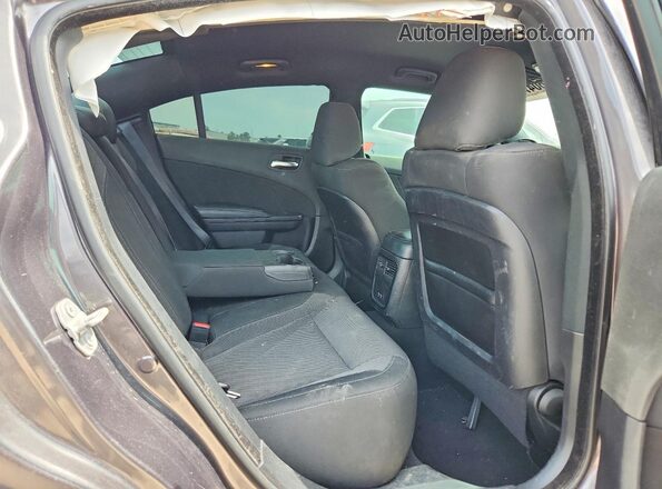 2C3CDXBG6KH615191 2019 DODGE CHARGER Gray Widok tylnych siedzeń