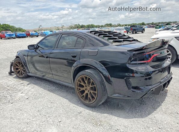 2C3CDXBG6KH640916 2019 DODGE CHARGER Black Trasero izquierdo