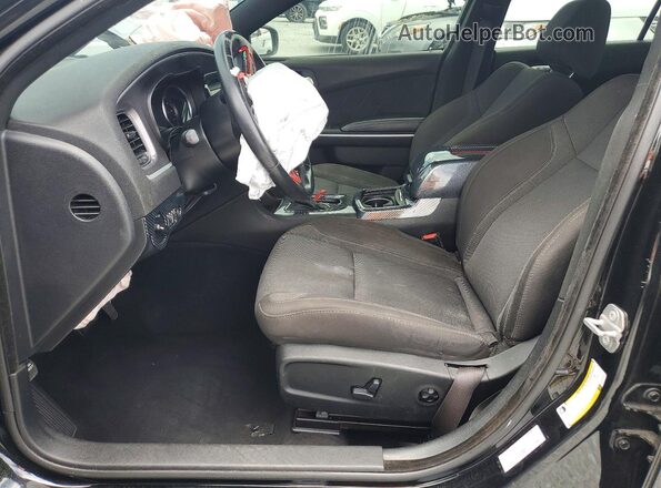 2C3CDXBG6KH640916 2019 DODGE CHARGER Black Vista interior delantera