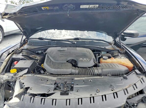2C3CDXBG6KH640916 2019 DODGE CHARGER Black Vista interior trasera