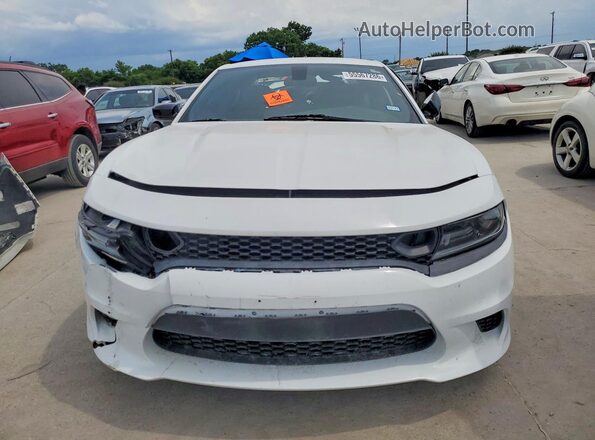 2C3CDXBG6KH681725 2019 DODGE CHARGER White Դիմացի տեսք