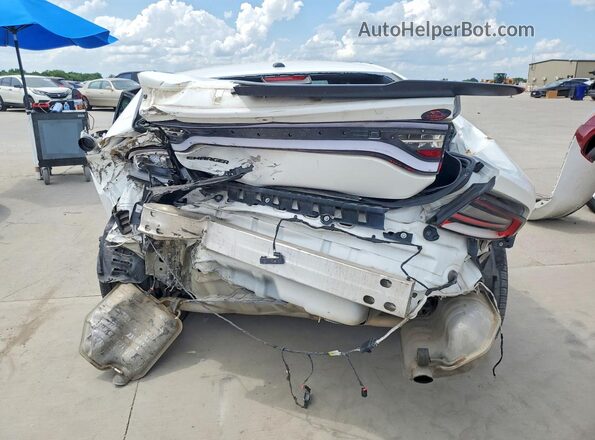 2C3CDXBG6KH681725 2019 DODGE CHARGER White Հետևի տեսք